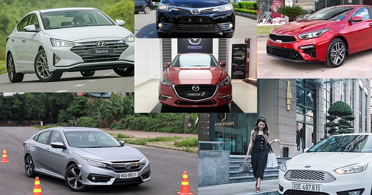 Các Mẫu Xe Sedan Hạng C Được Yêu Thích Nhất