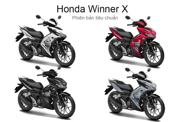 Giá Honda Winner X Tháng 1 2024 tại Head Hoàng Việt