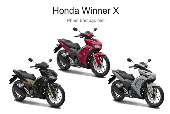 Giá Honda Winner X Tháng 1 2024 tại Head Hoàng Việt