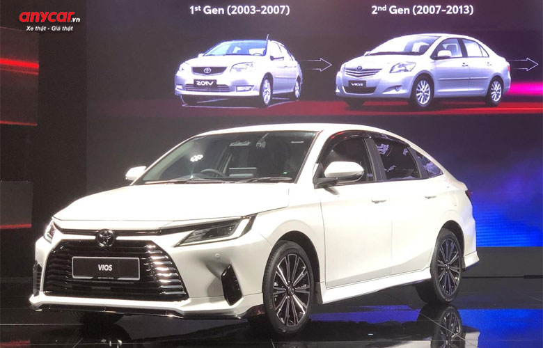 Thông số kỹ thuật Toyota Vios 2024: Trang bị tiện ích, thiết kế và động cơ | anycar.vn