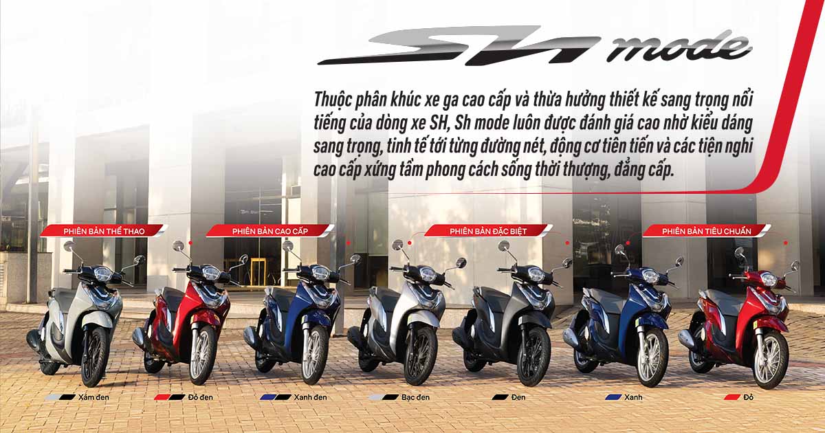 Honda SH Mode - Là Mốt Chuẩn Sang - Dũng Tiến Group