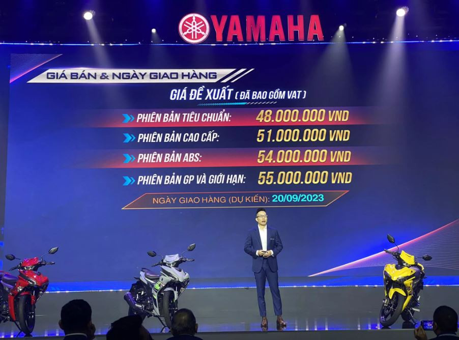 Xe côn tay Yamaha Exciter 2024 thêm ABS, giá tăng tới 3 triệu đồng