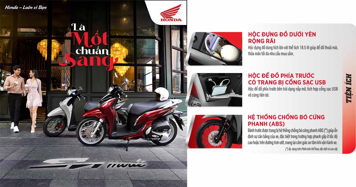 Honda SH Mode - Là Mốt Chuẩn Sang - Dũng Tiến Group