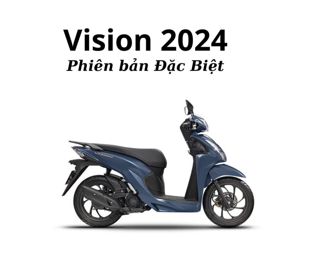 Giá xe Vision 2024 - Giá chính thức từ đại lý xe máy Hòa Bình Minh