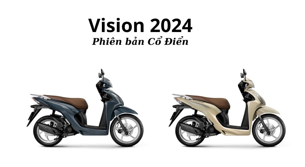 Giá xe Vision 2024 - Giá chính thức từ đại lý xe máy Hòa Bình Minh