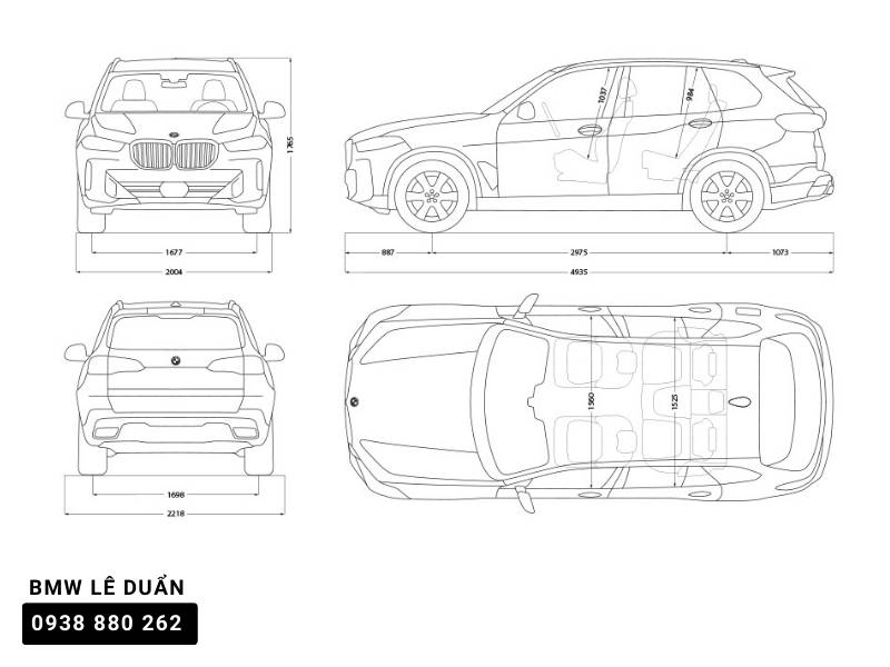 BMW X5 2024 - Đánh giá xe chi tiết nội ngoại thất và giá bán đi kèm