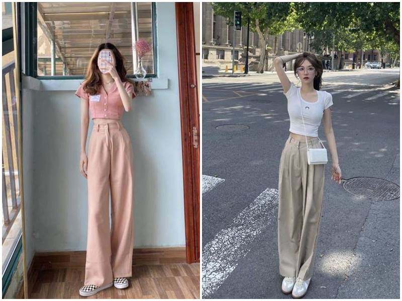 Áo croptop mặc với quần gì? 10 Mẹo phối đồ cực sành điệu