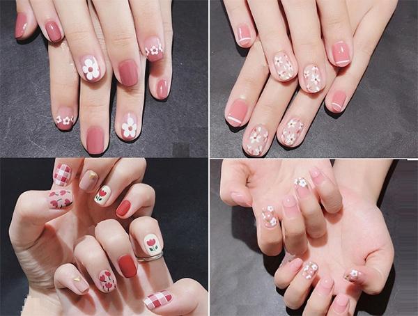 25 Mẫu nail đơn giản sang trọng nhẹ nhàng dễ thương hot nhất hiện nay