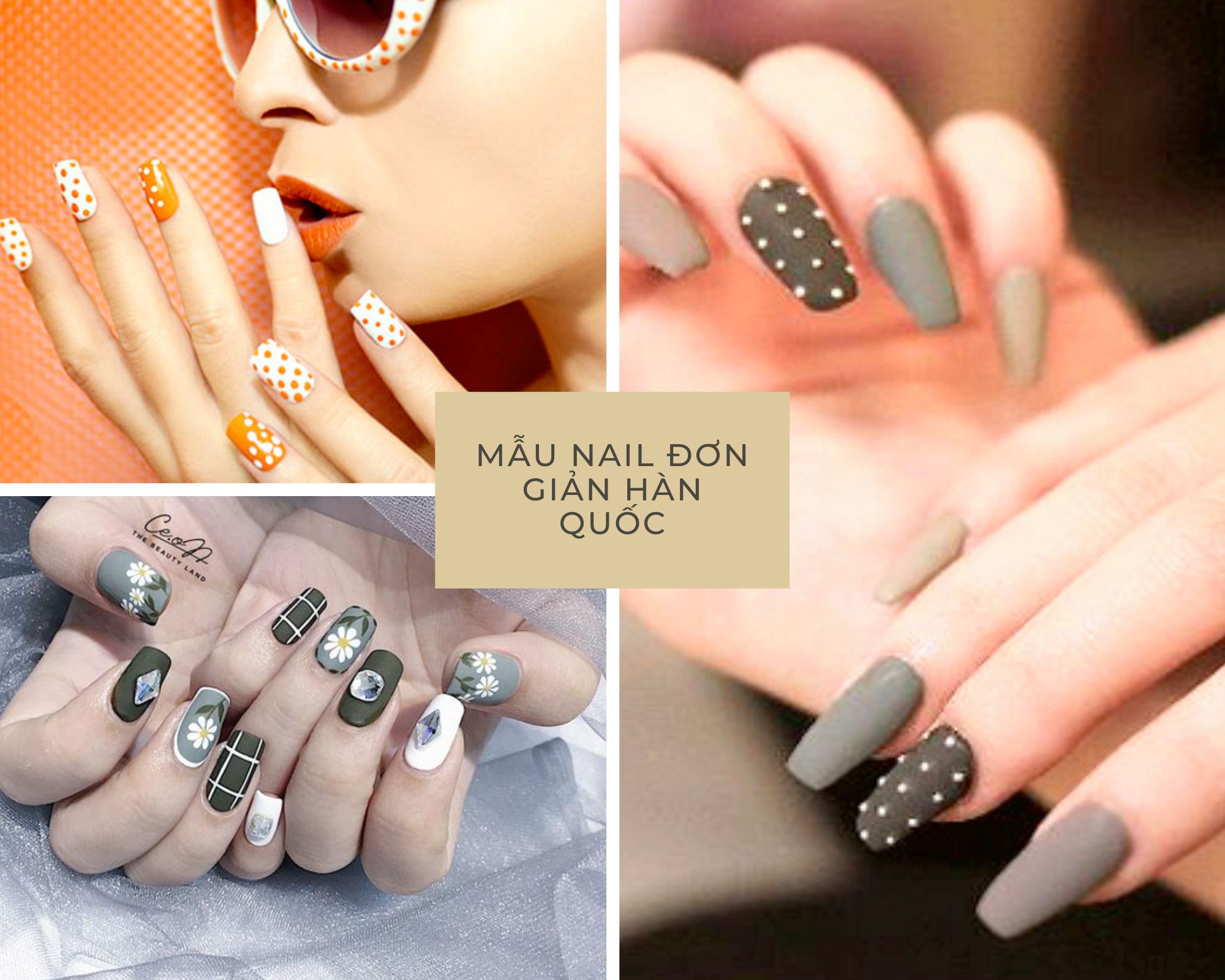 25 Mẫu nail đơn giản sang trọng nhẹ nhàng dễ thương hot nhất hiện nay