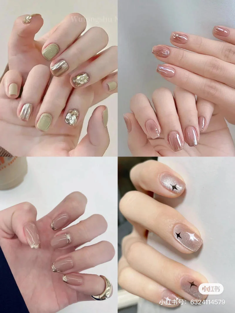 Những mẫu nail đẹp cho móng ngắn XINH siêu HOT cho nàng 2024