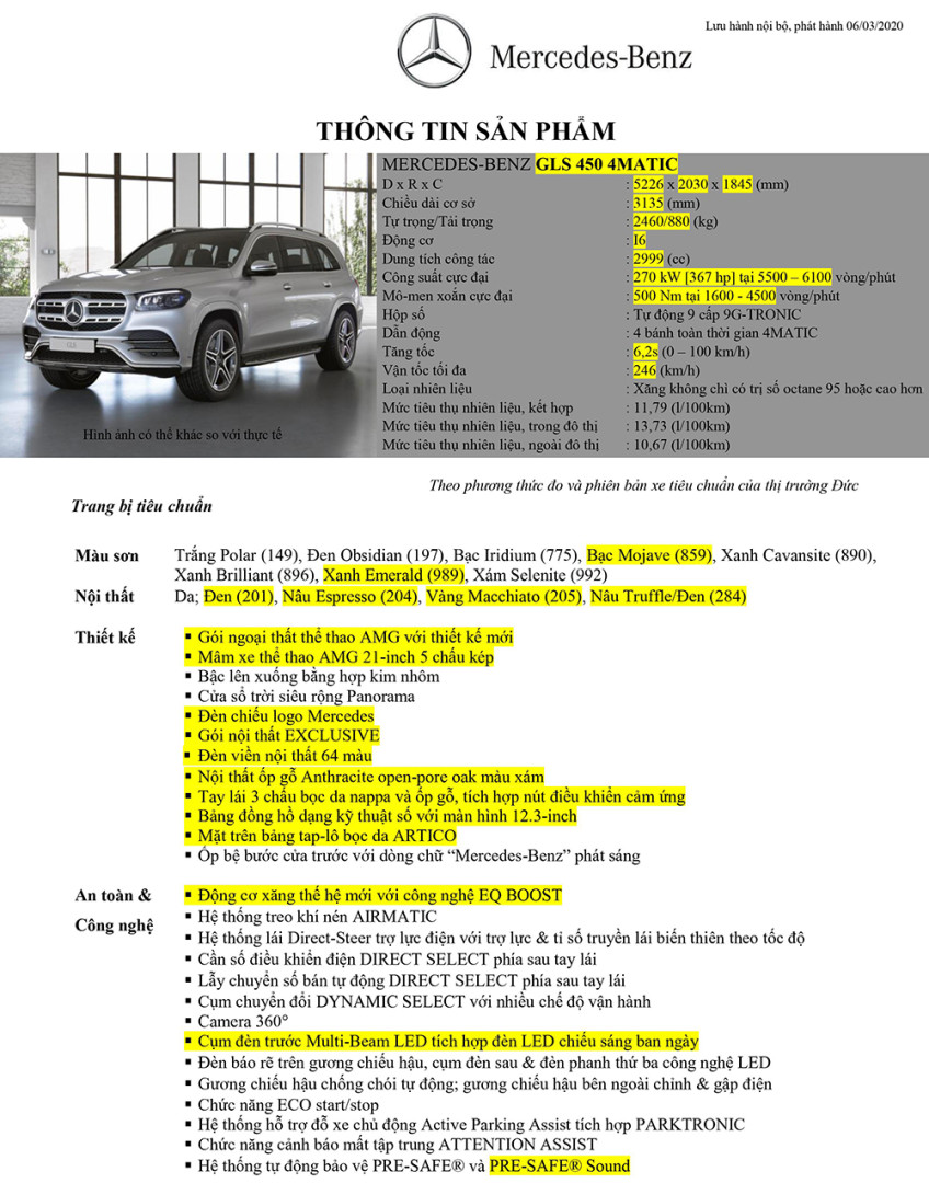 Trang Chủ | Mercedes GLS 450 4Matic - Hotline 0969 50 3638