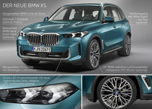 Mehr Leistung, weniger Verbrauch: 2024er Modelle des BMW X5 & X6 bekommen Facelift - News - VAU-MAX - Das kostenlose Performance-Magazin