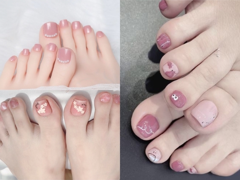 20+ Mẫu Nail Chân Cho Da Ngăm Đẹp Tôn Da Nhất