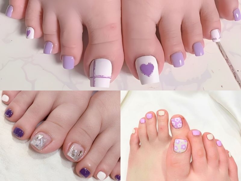 20+ Mẫu Nail Chân Cho Da Ngăm Đẹp Tôn Da Nhất