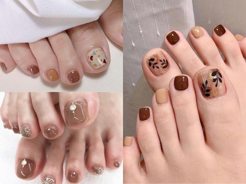 20+ Mẫu Nail Chân Cho Da Ngăm Đẹp Tôn Da Nhất