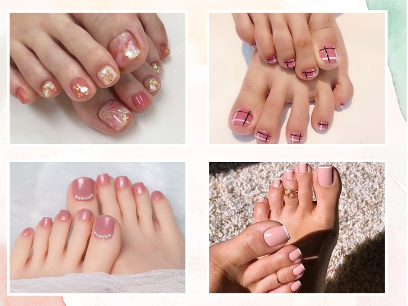 20+ Mẫu Nail Chân Cho Da Ngăm Đẹp Tôn Da Nhất