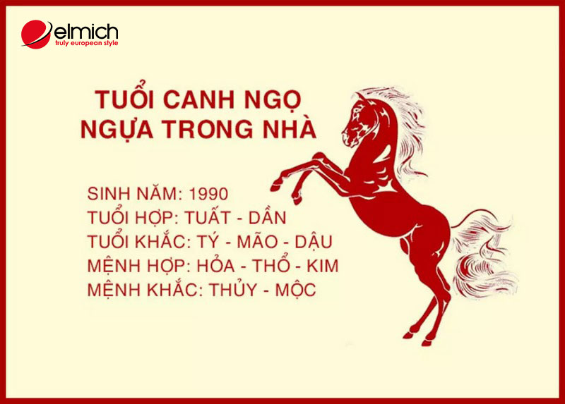 Tuổi Canh Ngọ 1990 mệnh gì, hợp màu gì?