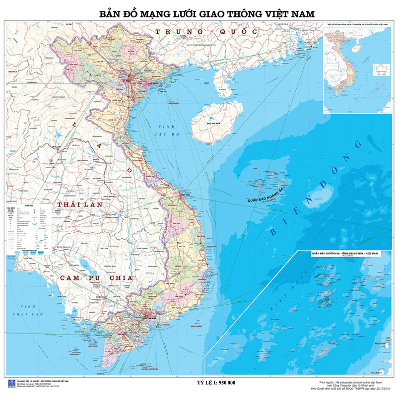 Bản đồ Việt Nam và bản đồ hành chính 63 tỉnh thành mới nhất