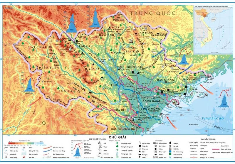 Bản đồ Việt Nam và bản đồ hành chính 63 tỉnh thành mới nhất