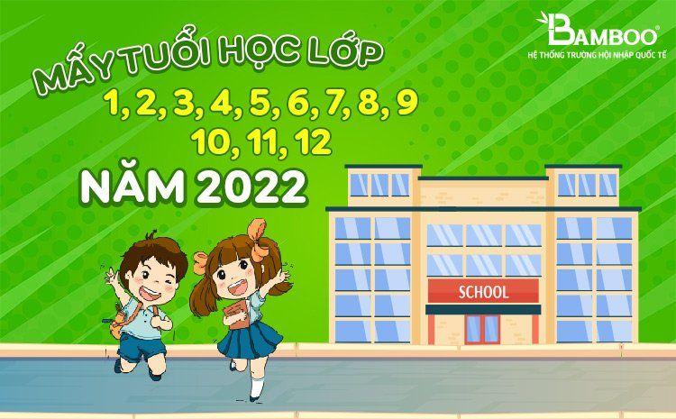 Mấy tuổi học lớp 1, 2, 3, 4, 5 , 6, 7, 8, 9 ,10, 11, 12 năm 2022