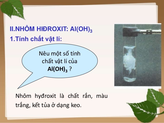 Nhôm Hydroxit Al(OH)3 là gì? Tính chất và ứng dụng của Al(OH)3