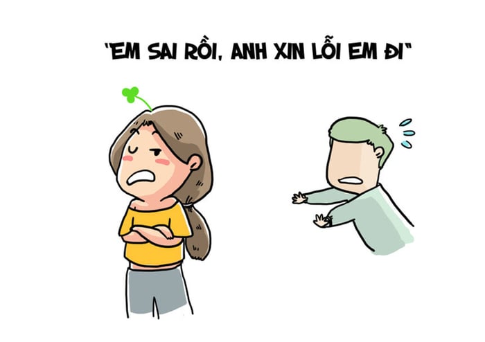 Bộ sưu tập meme xin lỗi đáng yêu, dễ thương và hài hước