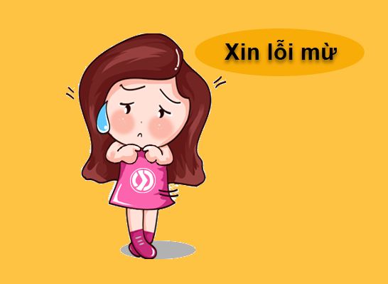 Bộ sưu tập meme xin lỗi đáng yêu, dễ thương và hài hước