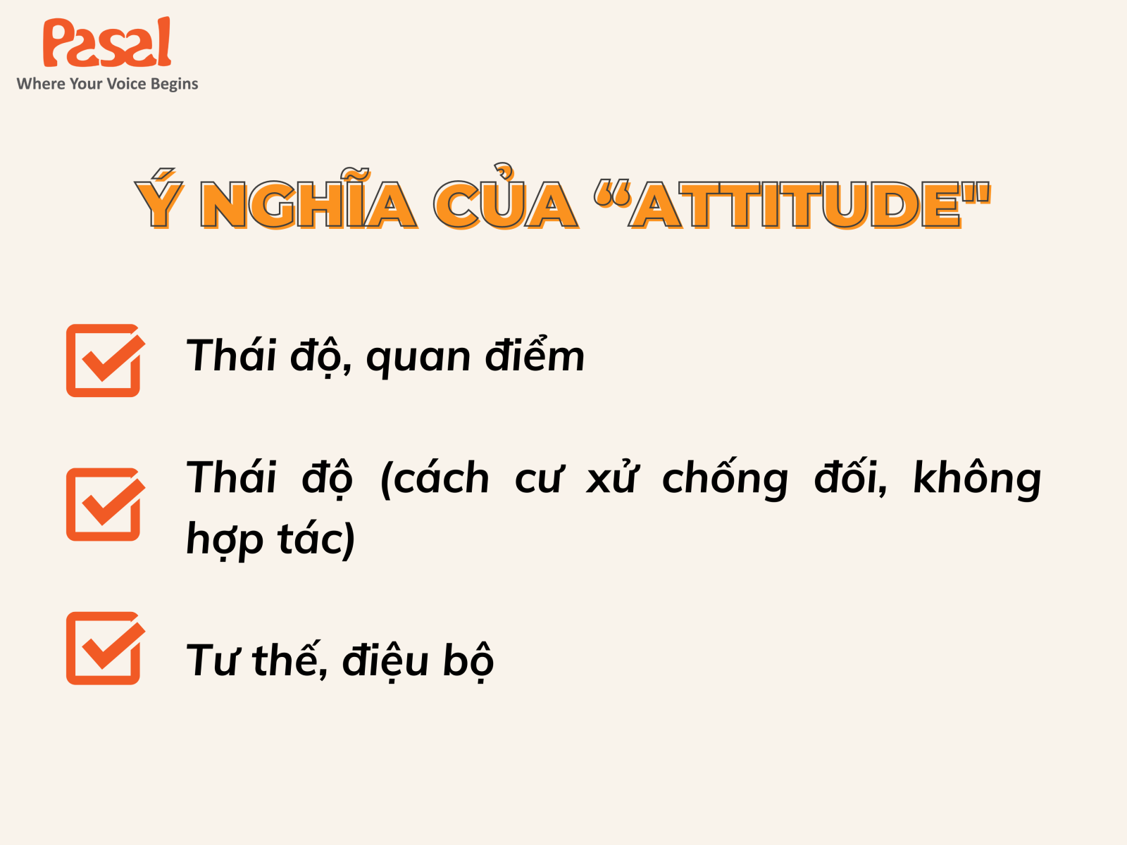 Attitude đi với giới từ gì? Cấu trúc phổ biến và cách dùng trong tiếng Anh