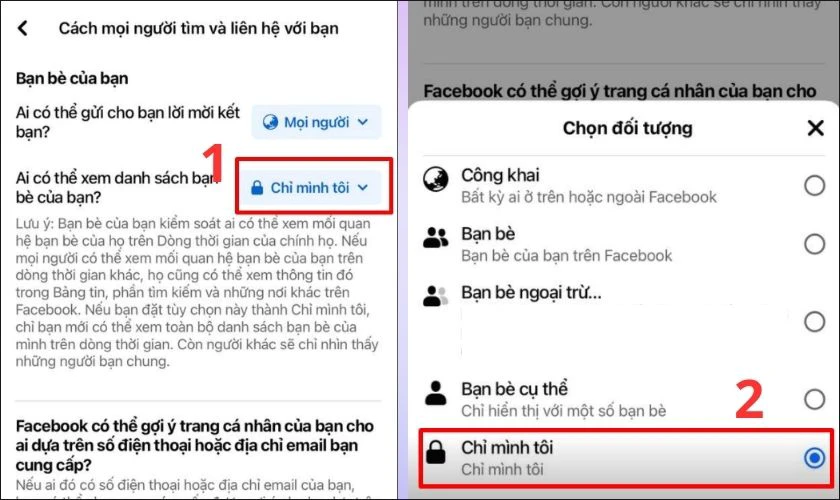 Cách ẩn danh sách bạn bè trên Facebook đơn giản 2024