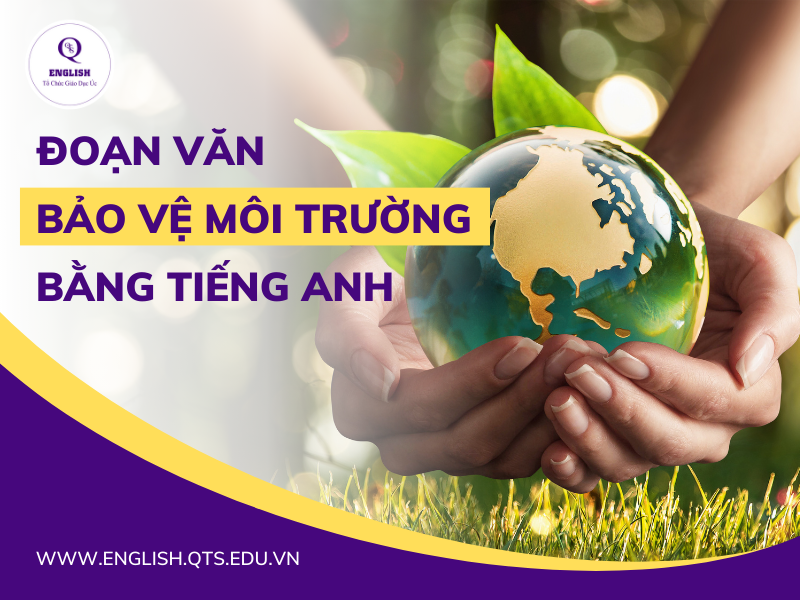 Đoạn văn bảo vệ môi trường bằng tiếng Anh có bản dịch và từ vựng