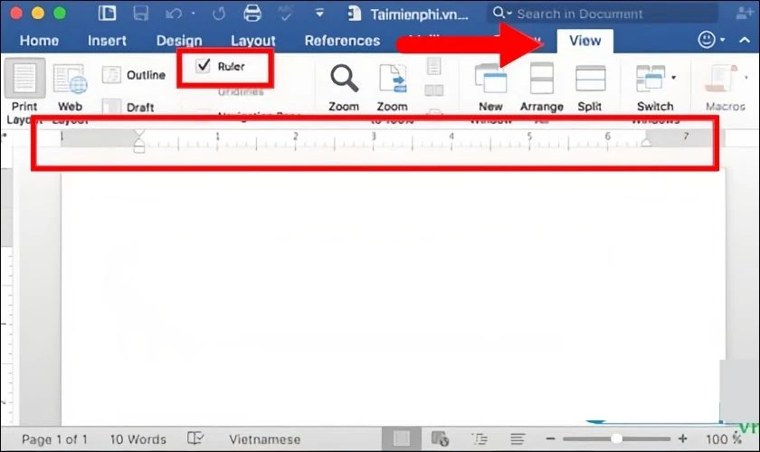 Hướng dẫn cách bật thước trong Word chỉ bằng vài thao tác đơn giản