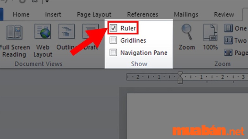 Cách hiện thước trong Word cực đơn giản | Có Video hướng dẫn chi tiết