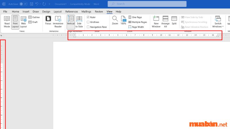 Cách hiện thước trong Word cực đơn giản | Có Video hướng dẫn chi tiết