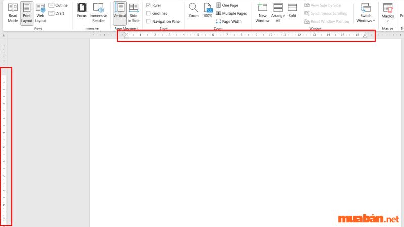 Cách hiện thước trong Word cực đơn giản | Có Video hướng dẫn chi tiết