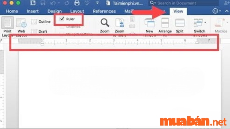 Cách hiện thước trong Word cực đơn giản | Có Video hướng dẫn chi tiết