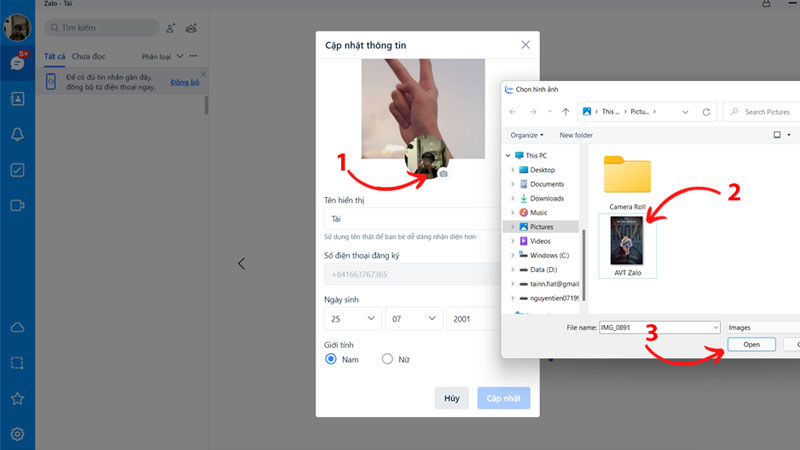 Tổng hợp ảnh đại diện Zalo đẹp nhất, cách thay ảnh
