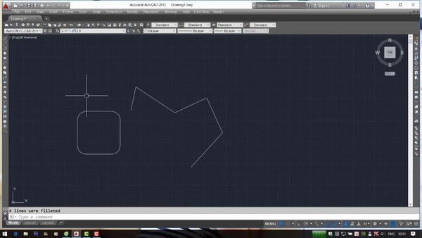 Cách sử dụng lệnh bo góc trong Cad cho người mới bắt đầu