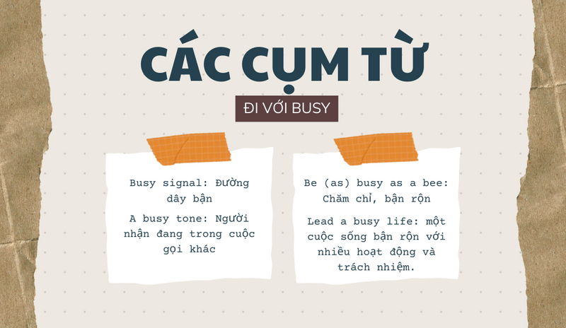 Busy Đi Với Giới Từ Gì: Ý Nghĩa Và Cách Dùng Chi Tiết Nhất