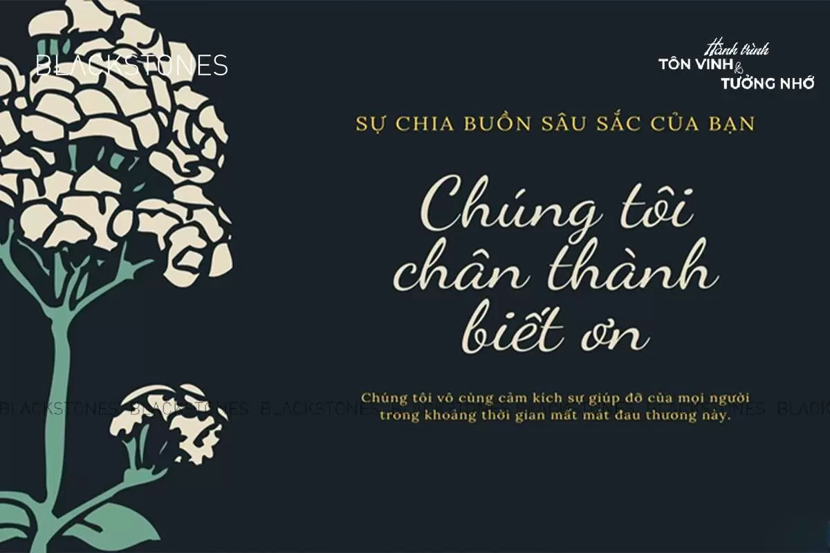 Mẫu lời cảm tạ sau tang lễ chân thành nhất