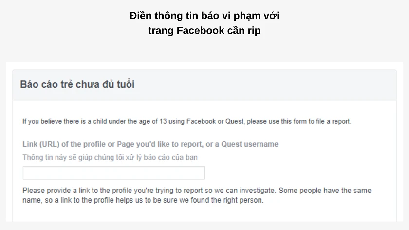 RIP Facebook là gì? Cách RIP nick Facebook vĩnh viễn