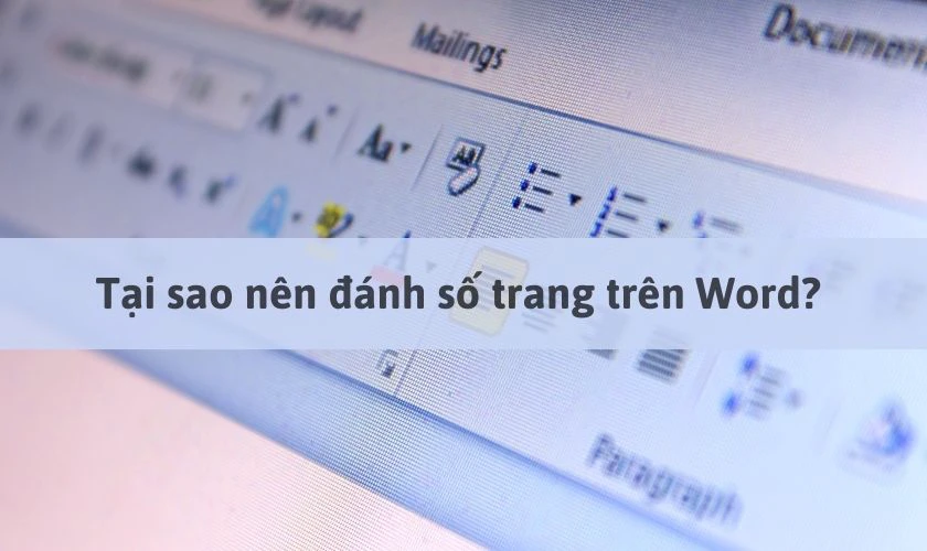 Cách đánh số trang trong word 2007, 2010, 2016 chỉ trong 3s