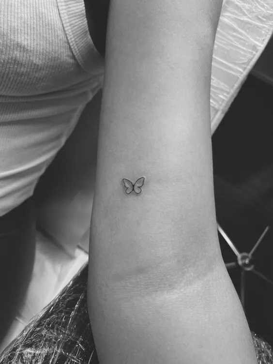 150 hình xăm bướm mini cực đẹp được chọn lọc - Genztattoo