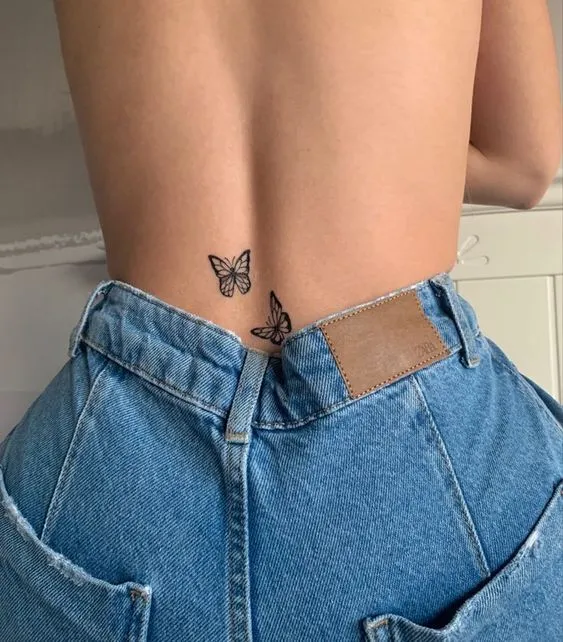 150 hình xăm bướm mini cực đẹp được chọn lọc - Genztattoo