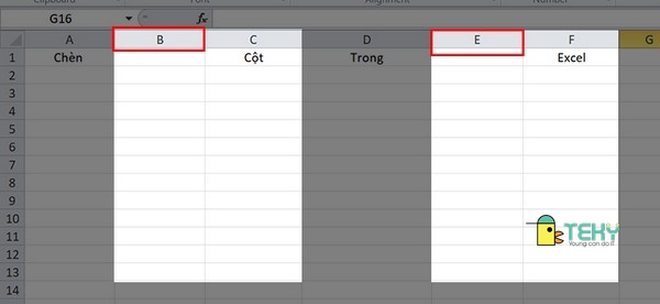 3 Cách thêm cột trong Excel đơn giản, nhanh chóng