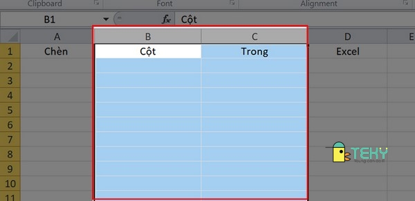 3 Cách thêm cột trong Excel đơn giản, nhanh chóng