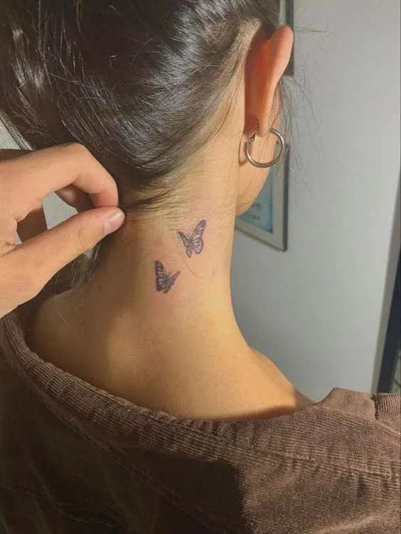 150 hình xăm bướm mini cực đẹp được chọn lọc - Genztattoo