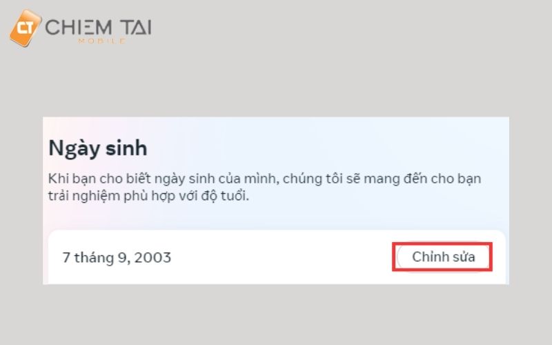 Cách đổi ngày sinh trên Facebook CỰC NHANH CHÓNG và đơn giản