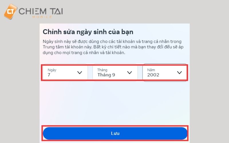 Cách đổi ngày sinh trên Facebook CỰC NHANH CHÓNG và đơn giản