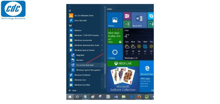 Cách kích hoạt bàn phím ảo trên Win 8/8.1/10/11 đơn giản