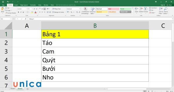 Cách gộp ô trong Excel nhanh chóng mà bạn nên bỏ túi ngay lập tức